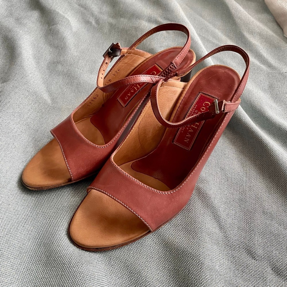 Cole Haan Brown Slingback Heels